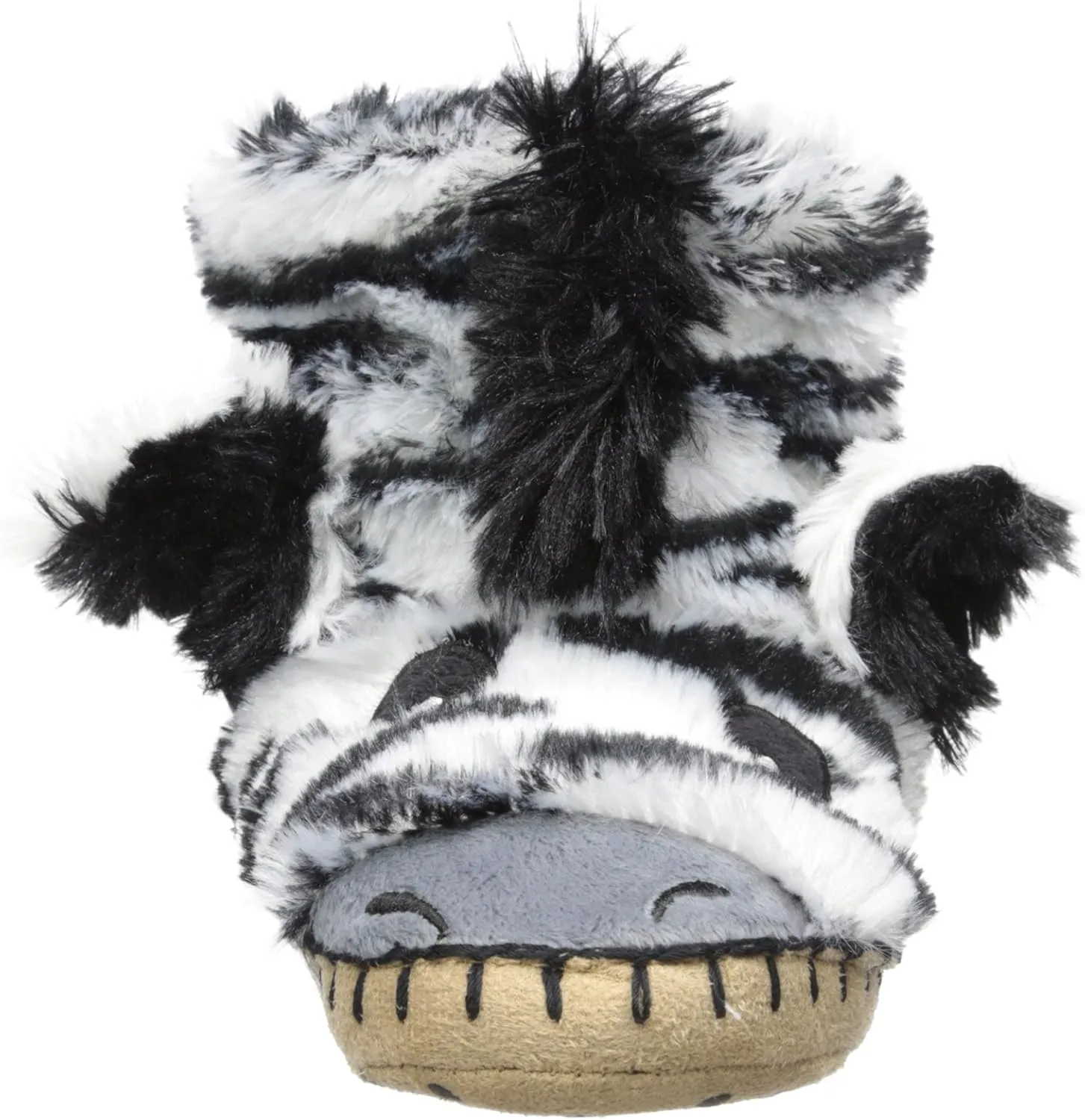 Unisex-Child Hi-top Slouch Animal Slipper Sock