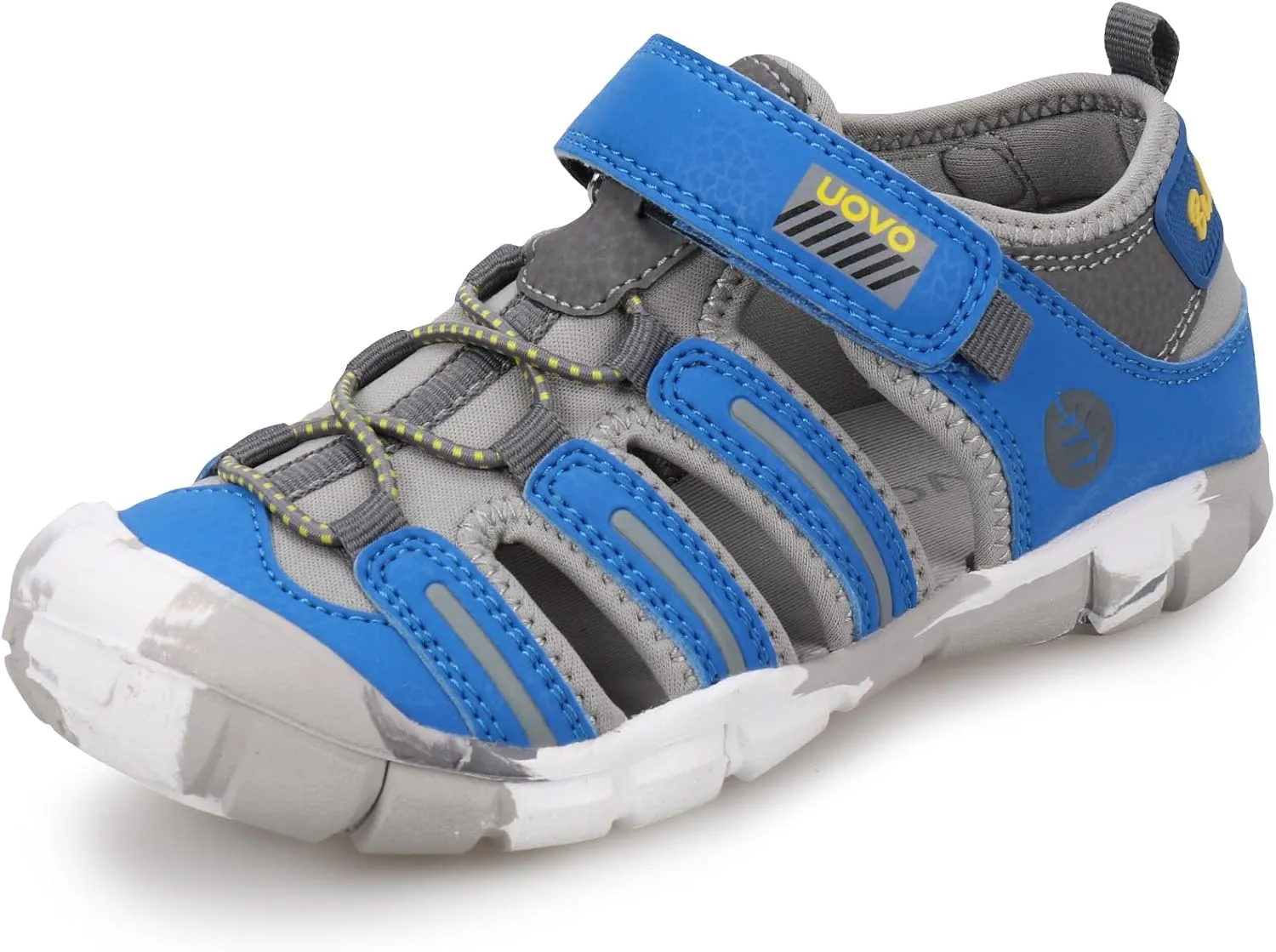 UOVO Boys Girls Sandals Summer Shoes Closed Toe Lightweight Outdoor Athletic Sports (Toddler/Little Kid/Big Kid)