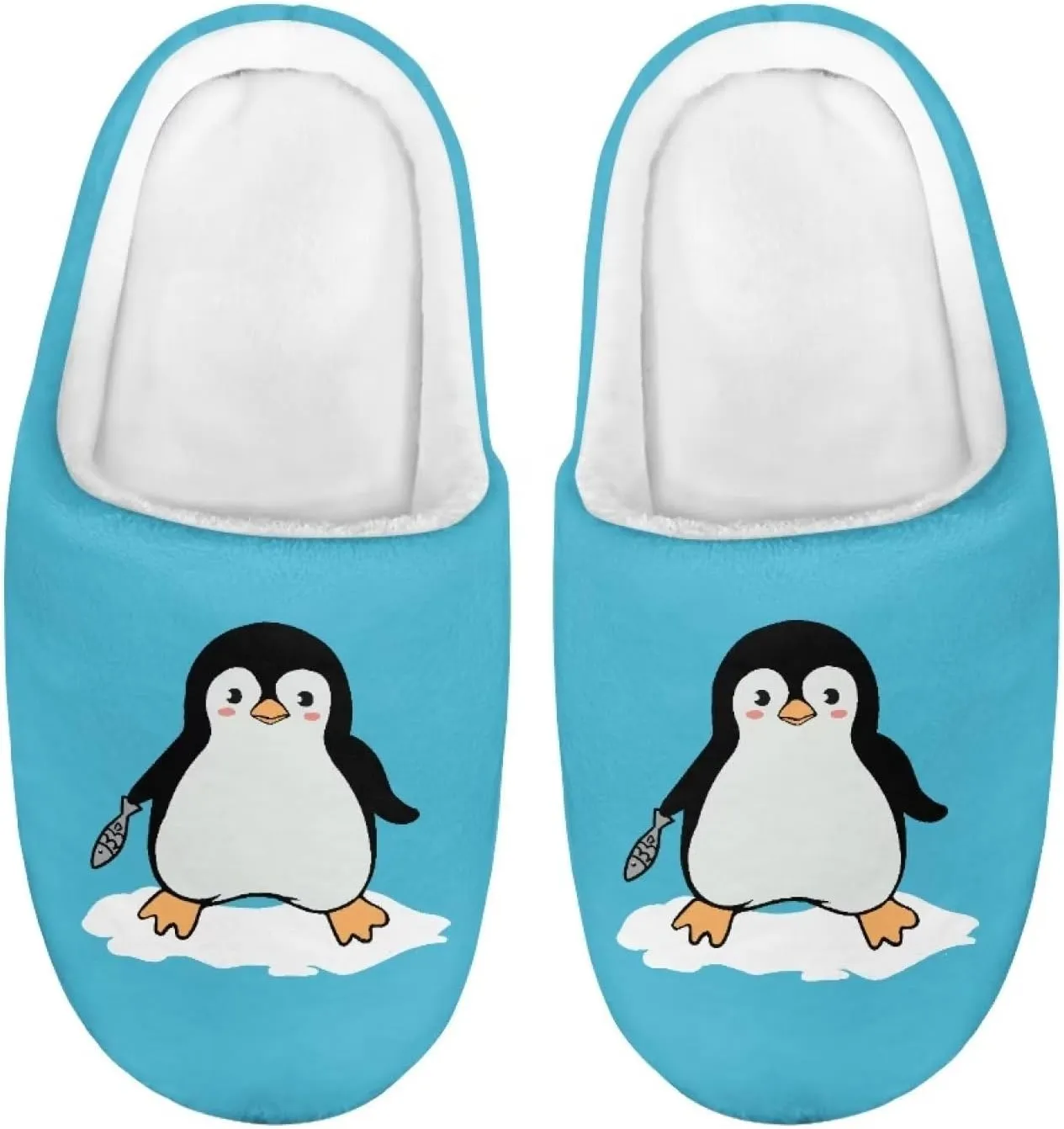 US 9-US 14.9 Unisex Girls and Boys Plush Slippers House Bedroom Shoes Warm Cozy Lightweight Kids Shoes
