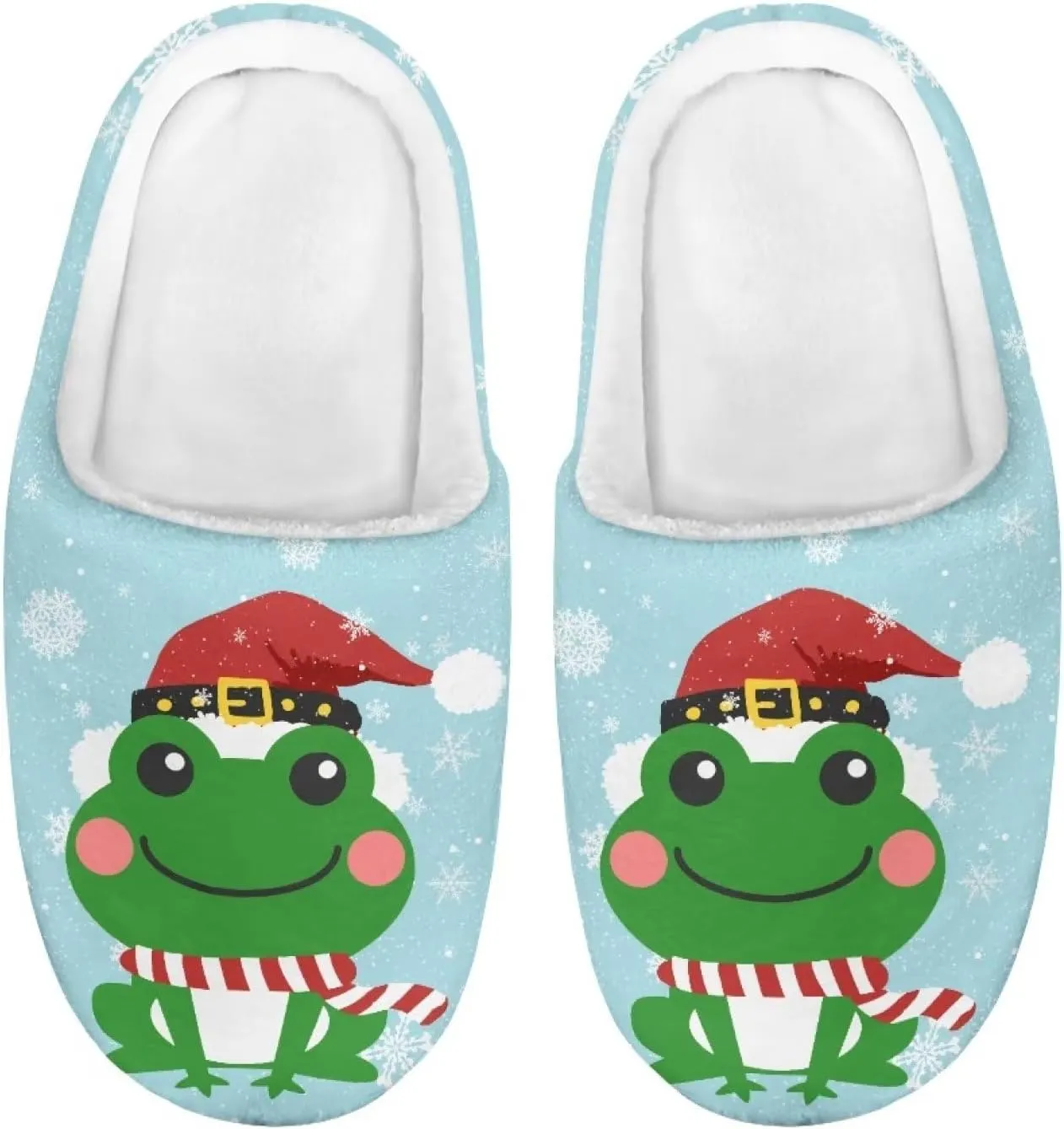 US 9-US 14.9 Unisex Girls and Boys Plush Slippers House Bedroom Shoes Warm Cozy Lightweight Kids Shoes