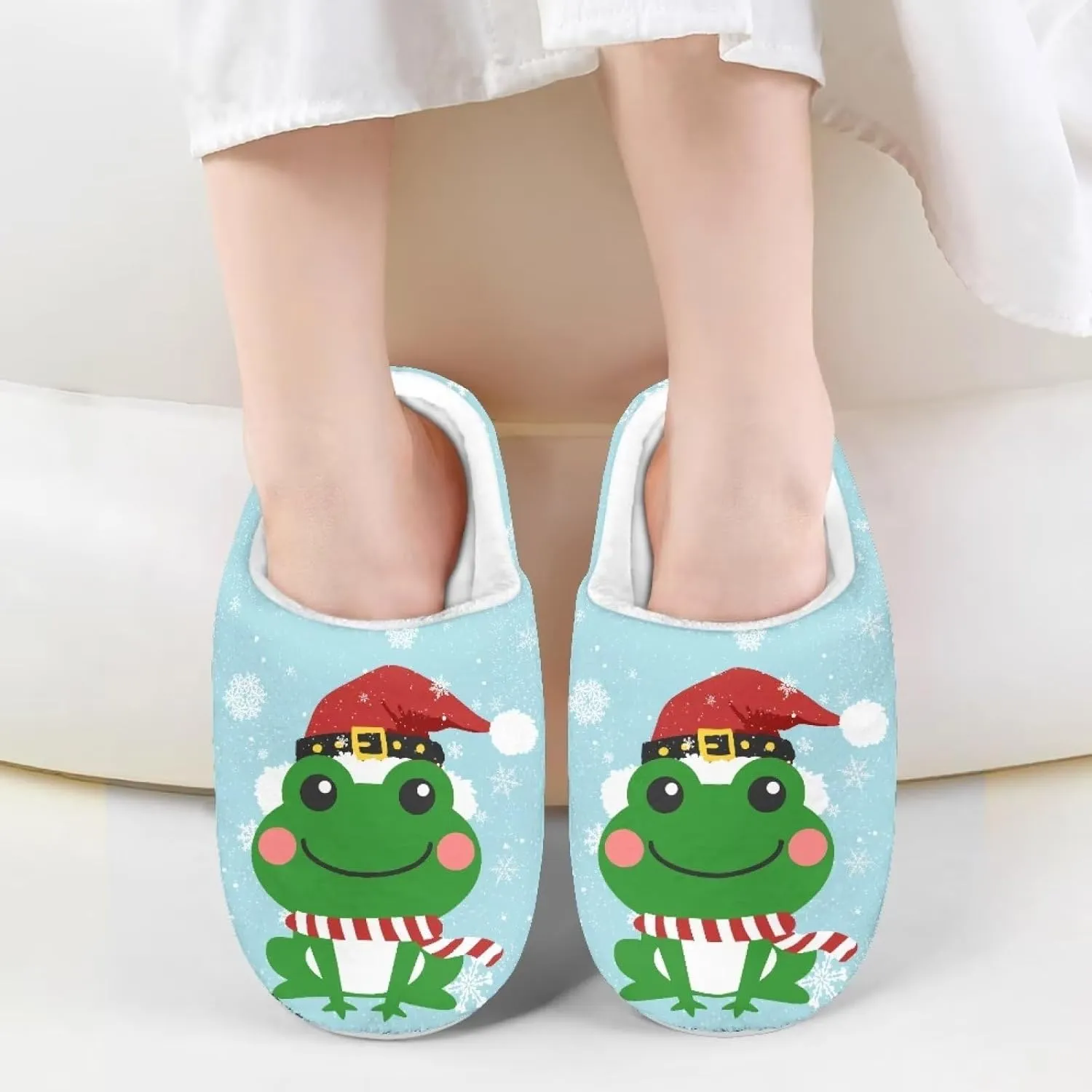 US 9-US 14.9 Unisex Girls and Boys Plush Slippers House Bedroom Shoes Warm Cozy Lightweight Kids Shoes