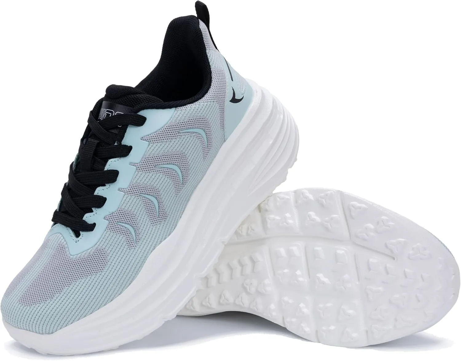 Women's Chunky Platform Sneakers LYNSS 1.0 Lightweight Walking Lace-up Memory Foam Comfortable Casual Sneakers