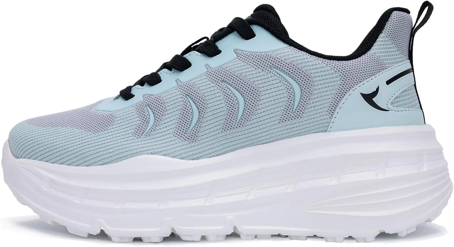 Women's Chunky Platform Sneakers LYNSS 1.0 Lightweight Walking Lace-up Memory Foam Comfortable Casual Sneakers